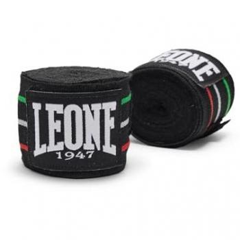 Muñequeras Leone 1947 Hand rosa, Vendajes Unisex Adulto LEONE 1947 Flag On Black, Bandera Italiana, 3,5 m