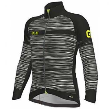 Alé PRR The End Chaqueta Racing para Hombre, Blanco/Negro, 170/179