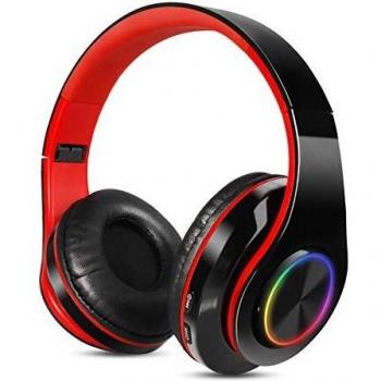 Auriculares inalámbricos con micrófono Banda de Cabeza Sendowtek Auriculares inalámbricos con Bluetooth Cancelación de Ruido Estéreo de Alta fidelidad para iPhone Android iPad PC