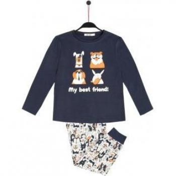 PIJAMA ADMAS MANGA LARGA LETS PLAY PARA NIÑO