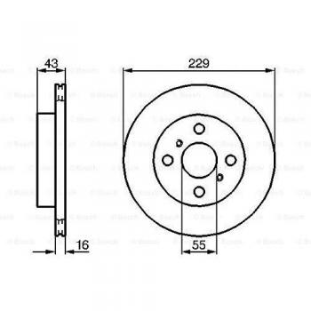 Disco de freno BOSCH 0 986 478 491, frente, ventilado, 1 pieza