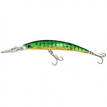Yo-Zuri Crystal 3D Minnow Deep Diver - Señuelo articulado, F1155 HT, Tigre Caliente, 5-1/4 Inches