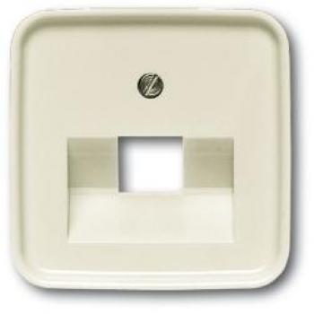 Placa Central Busch-Jaeger 1803-212 UAE/RJ45 1-Fach Creme Duro 2000 SI