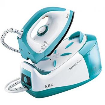 AEG DBS3340 Centro de Planchado con 4 Bares de Presión, Azul Turquesa