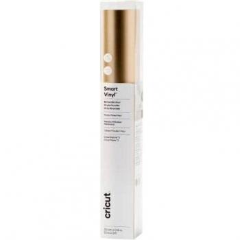 Cricut Smart Metallic Vinyl extraíble | Champán pies | Rollo de Vinilo Auto Adhesivo | para Usar Explore