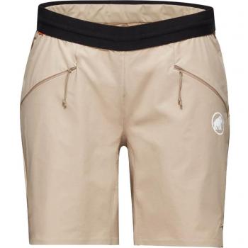 Pantalón corto Mammut Aenergy Light Softshell Femenino Beige