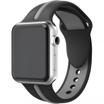 TOPsic para Apple Watch Correa 38mm/42mm Serie 3, Silicona Estilo Deportivo Reemplazo para iWatch Correa 38mm/42mm Series 1/2/3/4