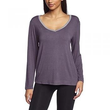 Sassa - Camiseta de pijama para mujer, color grau