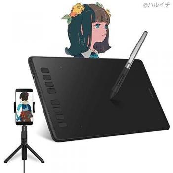 HUION Inspiroy H950P Tabletas Gráficas de Dibujo,Tableta Gráfica Digital con 8 Teclas de Acceso Rápido, Compatible con Windows/macOS/Android,Uso Ideal para Educación a Distancia y Conferencias Web