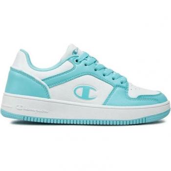 Zapatillas Champion Rebound 2.0 Low GS Low Cut para niña en color azul y para mujer en color verde