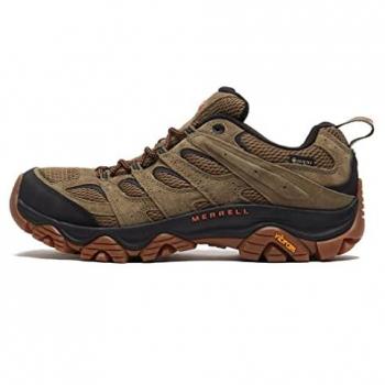 Merrell Zapatillas de Senderismo Moab 3 Goretex Hombre, color verde grisáceo marrón, talla 41 EU