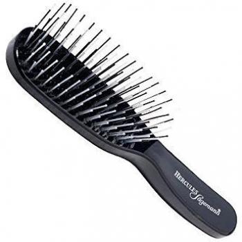 Cepillo Escalp Piccolo Hercules Sägemann Modelo 8100 Negro - Cepillo plano para el cuidado del cabello, 1 pieza, femenino