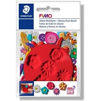 Molde de Silicona FIMO® para Flores, Diámetro 7 cm, 1 Unidad