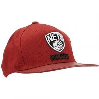 adidas NBA BBRIM Nets - Gorra unisex, color blanco / plata / negro, talla OSFW