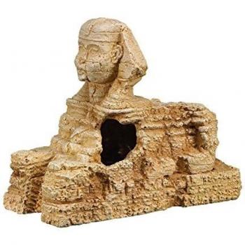 Decoración para Acuarios Sphinx Egipcio 110x230x180mm en Resina Natural