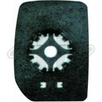 Cristal de espejo retrovisor exterior DIEDERICHS 1454127