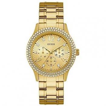 Guess Womens Analogue Quartz Watch with Stainless Steel Strap W1097L2