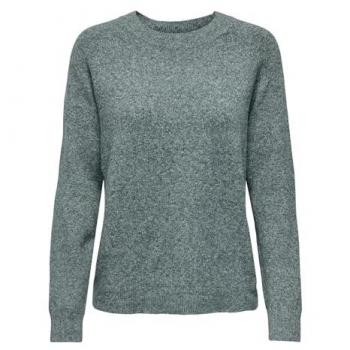 Only Onlrica Life Women's Sweater - Ocean Melange, Size XL