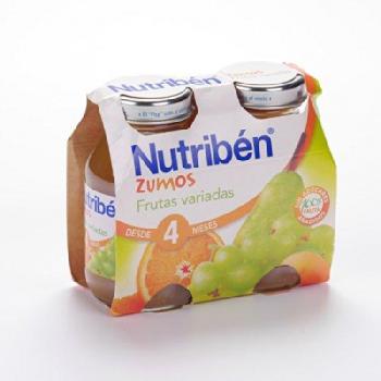 NUTRIBEN ZUMO FRUTAS VARIADAS 2X130 ML
