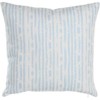 Cojín Rayas Azul Blanco 45 x 15 x 45 cm