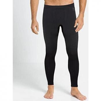 Odlo Performance Warm Eco Tights for Men, Black - Size XXL