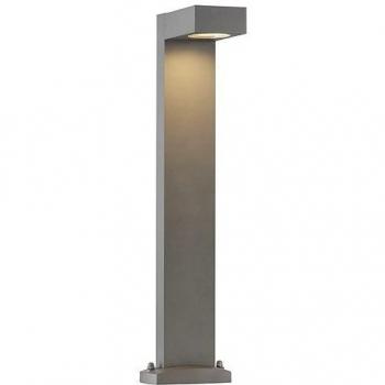 Baliza de exterior SLV Quadrasyl 75 en color gris - Iluminación para jardín