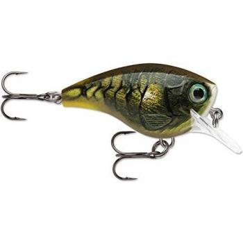 Rapala BXB06MSY, señuelo de Cebo Duro Balsa Xtreme Brat, Agua Dulce, tamaño 06, 2 Pulgadas de Longitud, 6 pies de Profundidad, 3/8 oz, Musgo, Paquete de 1, Unisex Adulto, Mossy, 4 UK