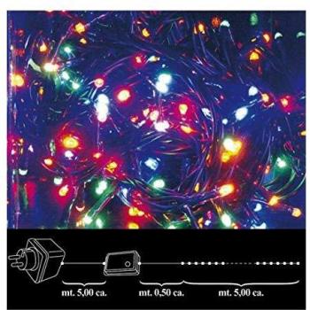 Luces Navidad 100 Leds Color Interior/Exterior Ip44