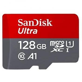 SanDisk Ultra 128GB MicroSDXC UHS-I Class 10 Memory Card