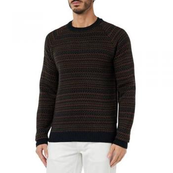 Casual Friday Men's Norwegian Knit Raglan Pullover Sweater - CFKristian
