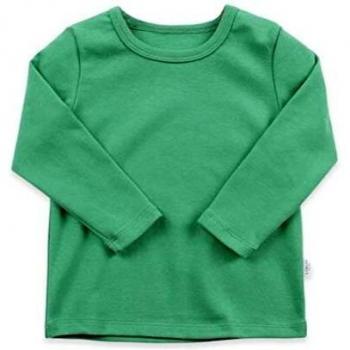 CuteOn niños Chicos Chicas Manga Larga Camiseta de Algodón T-Shirt Pasto Verde 4 Años
