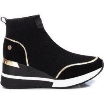 Xti Botines Mujer Cuña 140054 Negro Caña Baja Altura 7cm