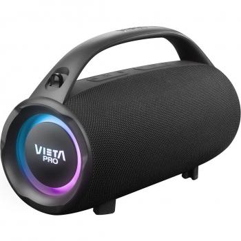 Vieta Pro Altavoz portátil MiniThunder, 100W, Bluetooth 5.3, True Wireless, IPX6, Reproductor USB, Radio FM, 15 Horas de Autonomía, Luces LED RGB
