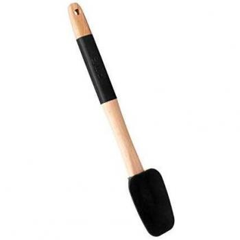 Espátula de Pastelería de Madera Negra 32cm Natural