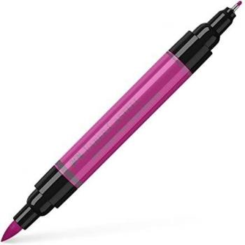Rotulador Pitt Artist Pen Doble Punta Tinta China Faber-Castell Rosa Púrpura 125