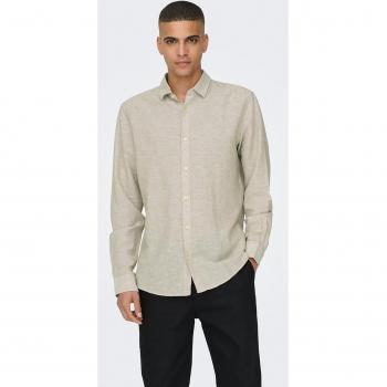Only & Sons Camisa Manga Larga Caiden Life Solid Linen