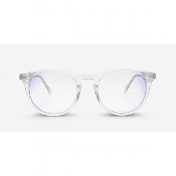 Messy Weekend RYAN OPTICS Blue-Light Block Crystal Men's Eyeglasses Clear Size 52 - Frame Only, Free Lenses - HSA/FSA Insurance