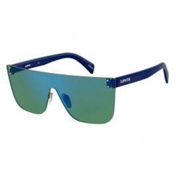 Gafas de Sol Levi's Unisex Cat. 3 Rectangulares Polyamide Verde/Azul