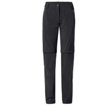 Vaude Farley Stretch II Women's Zip-Off Pants Black Size 50
