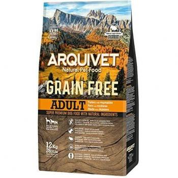 Arquivet Grain Free Turkey Dog Food, 12 kg - 12150 g