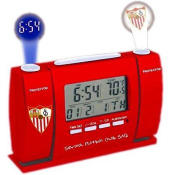 Despertador proyector escudo Sevilla F.C.