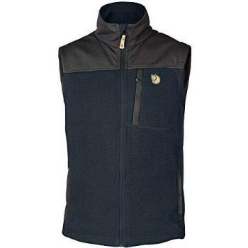 Chaleco de Fleece Fjällräven Buck Negro Marrón - S