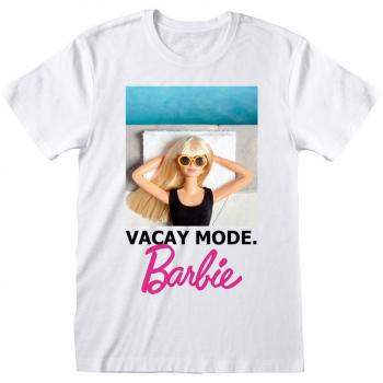 Camiseta Barbie Vacay Mode - Talla XL - Blanco