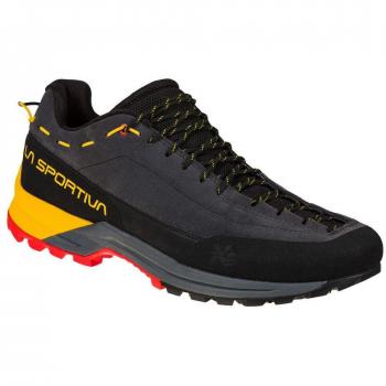 La Sportiva Zapatillas De Aproximación TX Guide Leather Negro Amarillo 41.5