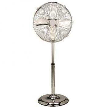 Ventilador Maurer De Pie 125cm Alto Cromo