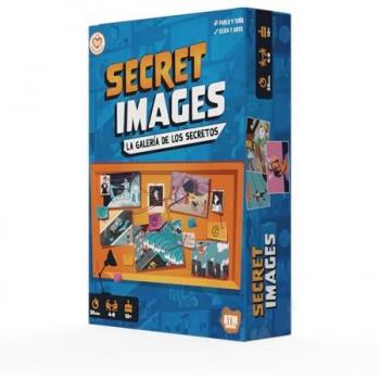 Juego de Mesa Secret Images - Deducción y Misterio, Diversión con Amigos y Familia, Imágenes y Secretos, Creatividad e Ingenio, Regalo Original para Hombres y Mujeres