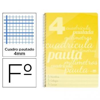 Cuaderno espiral Liderpapel Folio con Pauta Guía