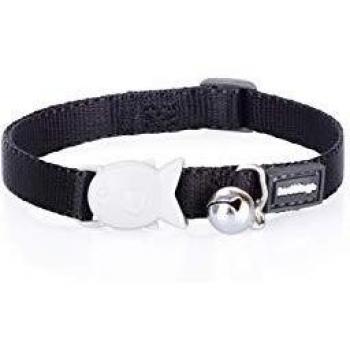Collar para Gato Red Dingo Baby Negro Ajustable (0,8 x 16-26 cm)