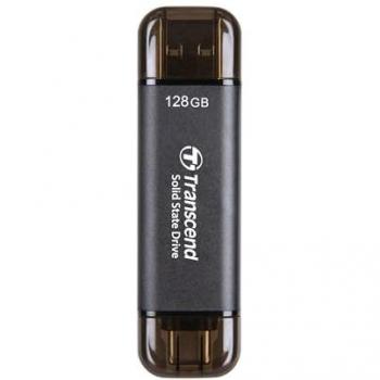 SSD Portátil Transcend ESD310C 128GB USB 3.2 Gen 2x2 Type-C/A