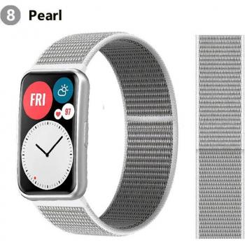 Correa de nailon para reloj Huawei, accesorio de repuesto resistente y cómodo para Smartwatch Huawei